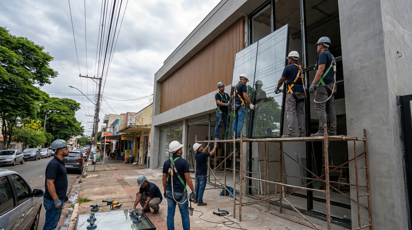 Fachada de Vidro em Porto Velho‑RO